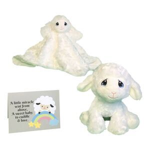 Aurora Precious Moments Luffie Luvster Lamb Set